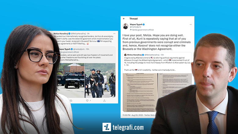 Marrëveshja për dokumente mes Kosovës dhe Serbisë, përplasje në Twitter mes Haradinaj-Stubllës dhe Gjuriqit