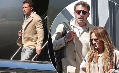 Jennifer Lopez dhe Ben Afflack kthehen me avion privat në Los Angeles pas muajit të mjaltit në Itali