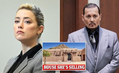 Amber Heard detyrohet të shesë shtëpinë e saj në Kaliforni për t'ia paguar dëmshpërblimin Johnny Deppit
