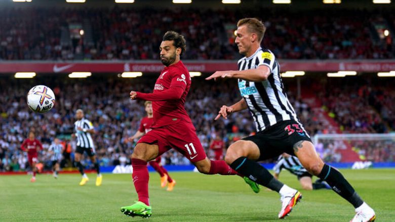 Liverpool 2-1 Newcastle United, vlerësimet e futbollistëve: Salah shkëlqen me dy asistime