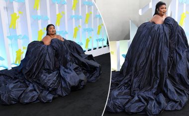 Lizzo merr vëmendjen me fustanin voluminoz në MTV Video Music Awards 2022 – bëhet objekt talljeje në Twitter