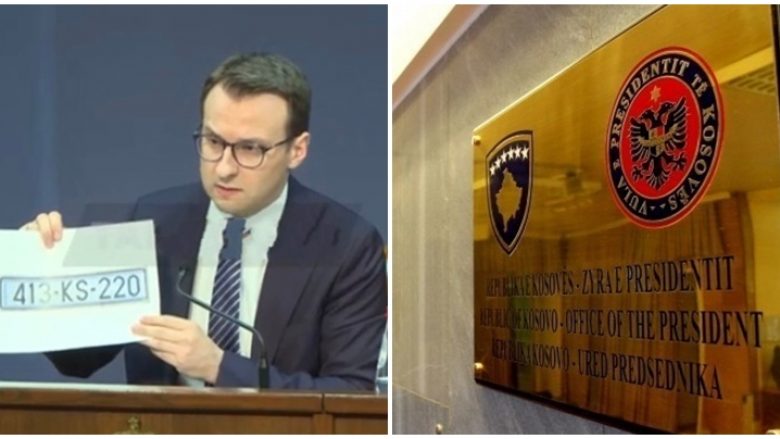 Reagon Presidenca: Petkoviq po shpërndan dezinformata për targat KS