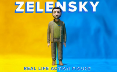 Zelensky si një super hero në video-lojë