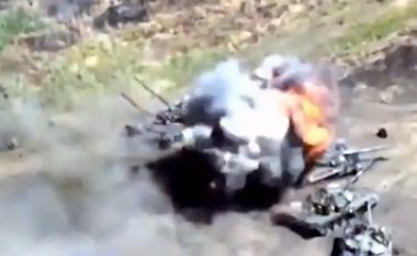 Pamje që tregojnë se çfarë shkatërrimi po i bëjnë njësive ruse, raketat anti-tank të prodhuara në Ukrainë