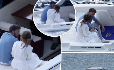 Pas ceremonisë madhështore të martesës - Jennifer Lopez dhe Ben Afflecku shijojnë shëtitjen me varkë gjatë muajit të mjaltit në Itali