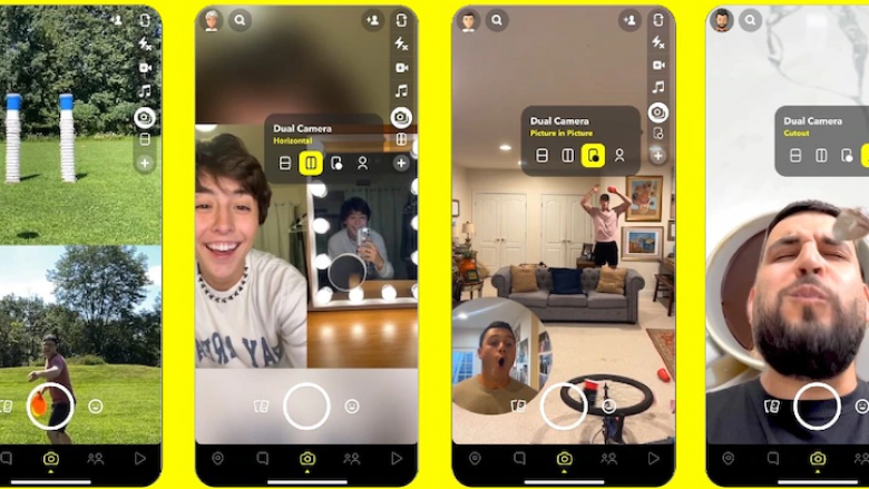 Snapchat lanson veçorinë e re ku mund të bëni video me dy kamerat në të njëjtën kohë – atë para dhe mbrapa