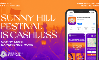 Sunny Hill lanson aplikacionin mobil (iOS/Android) – me kuletë digjitale për pagesa të pijeve apo ushqimit në festival
