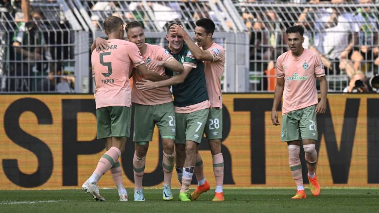Nga 2-0 në 2-3, Werder Bremen merr një fitore me rikthim të çmendur në udhëtim te Dortmundi