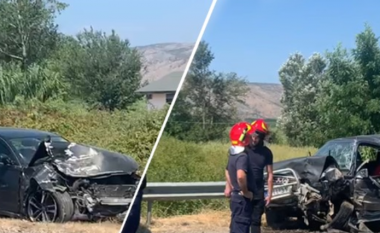 Aksident me disa të plagosur në rrugën Lezhë-Shkodër, i përfshirë automjeti nga Kosova
