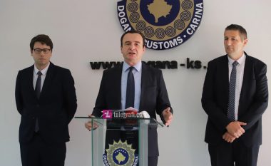 Kurti: Doganat e Kosovës janë thelbi i sigurisë së vendit