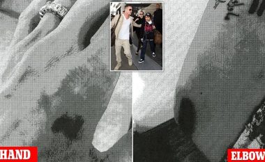 Publikohen fotografitë e shenjave të dhunës që Angelina Jolie kishte marrë nga ish-burri i saj Brad Pitt gjashtë vite më parë