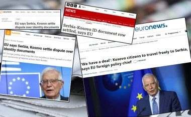 Mediet e huaja raportojnë për marrëveshjen Kosovë- Serbi për çështjen e letërnjoftimeve