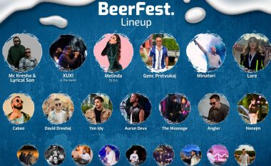Publikohet LINE UP zyrtar i Beerfest 22’