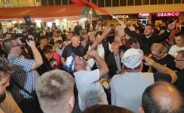 Lëvizja Besa feston fitoren në qendër të Tetovës