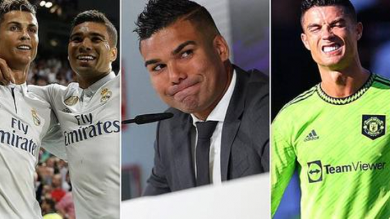 Casemiro i lutet Cristiano Ronaldos të qëndrojë në Man United