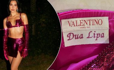 Dua Lipa performoi me veshje të personalizuar nga Valentino në “Sunny Hill Festival”
