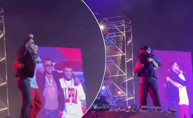 Noizy dhe Stresi ngjiten pas shumë kohësh në një skenë së bashku: Në këtë vend jemi zënë për herë të parë dhe sot jemi më të fortë se kurrë