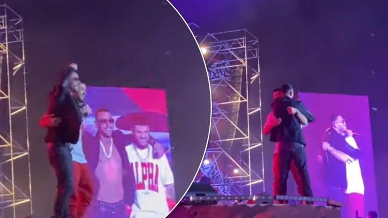 Noizy dhe Stresi ngjiten pas shumë kohësh në një skenë së bashku: Në këtë vend jemi zënë për herë të parë dhe sot jemi më të fortë se kurrë