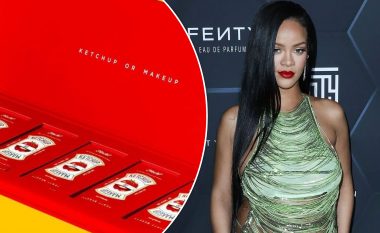 Rihanna prezanton linjën e re të grimit me temë keçapin