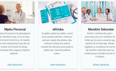 Lansohet eKlinika – softueri unik për mjekë