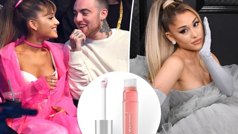 Fansat mendojnë se Ariana Grande vendosi emrin e një teksti të Mac Miller në produktin e saj të grimit