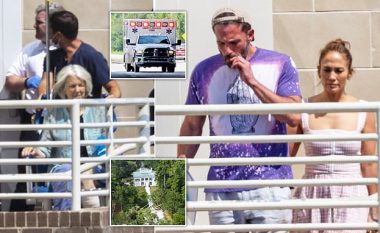 Ambulanca mbërrin në pronën ku po zhvillohet dasma e Jennifer Lopezit me Ben Affleckun, nëna e aktorit përfundon në urgjencë