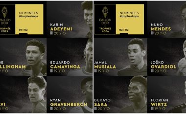 ‘Trofeu Kopa’, 10 kandidatët për lojtarin më të mirë të ri