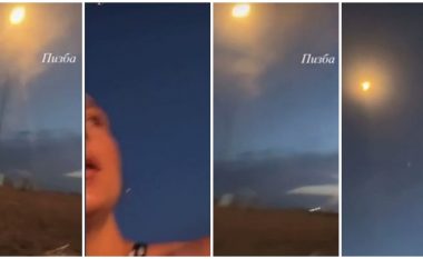 Momenti kur raketa ukrainase fluturon mbi kokën e valltares ruse në Krime: Është koha të largohemi nga ky vend