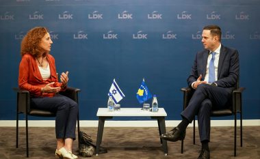 Abdixhiku dhe ambasadorja Ziv bisedojnë për thellimin e bashkëpunimin Kosovë-Izrael