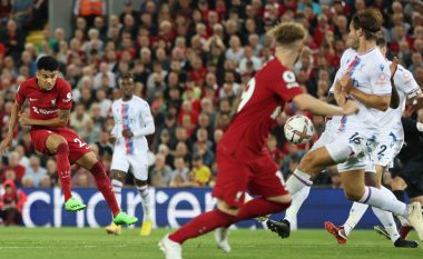 Liverpooli barazon edhe ndaj Crystal Palace, në ndeshjen ku Nunez u përjashtua me të kuq