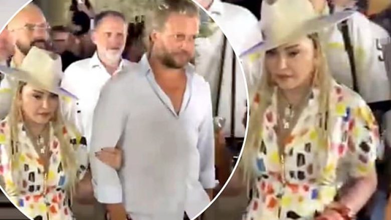 Madonna shihet e shoqëruar nga një mashkull misterioz në Itali, pak ditë pasi mbushi 64 vjet