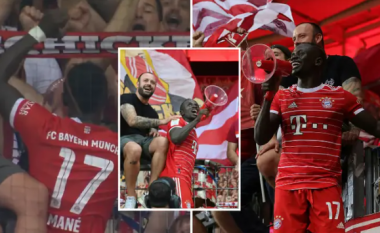 Mane po e shijon tashmë jetën në Gjermani: Mori altoparlantin dhe iu bashkua ultrasëve të Bayernit