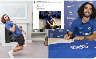 Cucurella u transferuar te Chelsea, por dikush tjetër mori urimet për kalimin e tij te Blutë – postime qesharake në rrjetet sociale
