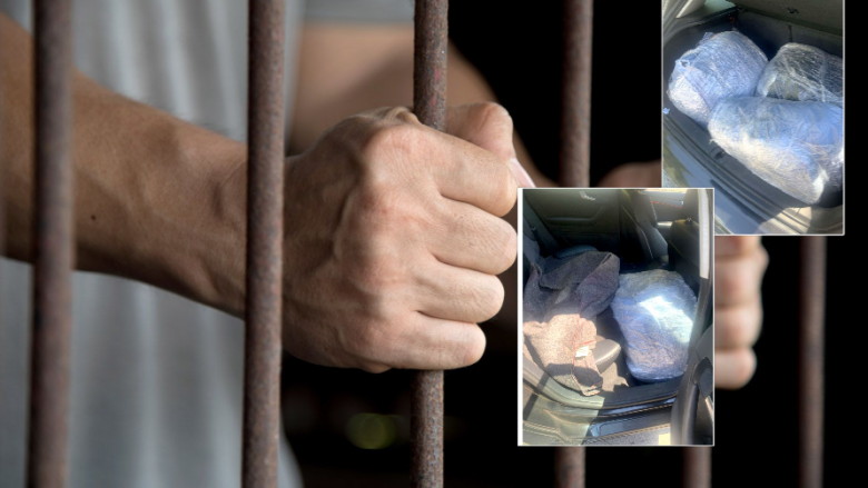 Iu gjetën në veturë thasë me 27 kilogramë marihuanë, një muaj paraburgim të dyshuarit në Prishtinë