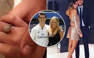 Gruaja e Alvaro Moratas thotë se i injoroi mesazhet e tij në Instagram – futbollisti i propozoi martesë tetë muaj më vonë