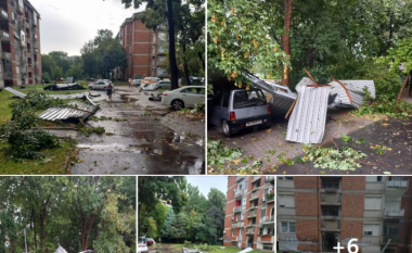 Moti i ligë kaploi Shkupin, ka shkaktuar disa dëme në Kozle