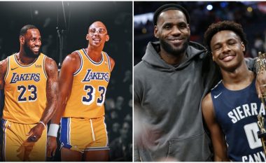 Dy synimet që fshihen pas zgjatjes së kontratës së LeBron James me LA Lakers – rekordi i pikëve në NBA dhe djali i tij