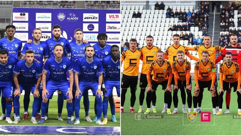 Shkupi – Ballkani, formacionet e mundshme të dy ekipeve shqiptare që po kërkojnë kualifikimet në grupet e Ligës së Konferencës