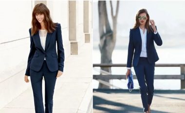 Gjithmonë në modë: Kostumi në ngjyrë të kaltër të errët për të gjitha rastet e biznesit