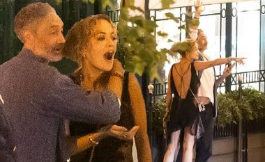 Rita Ora duket e befasuar në Paris, teksa për të kujdeset i fejuari i saj Taika Waititi