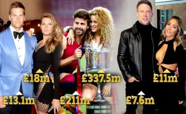 Gratë e sportistëve të famshëm që fitojnë miliona euro më shumë se sa burrat e tyre
