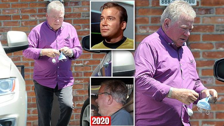 William Shatner dëshmon se nuk është kurrë vonë të kujdesesh për pamjen, aktori mbjell flokët në moshën 91-vjeçare