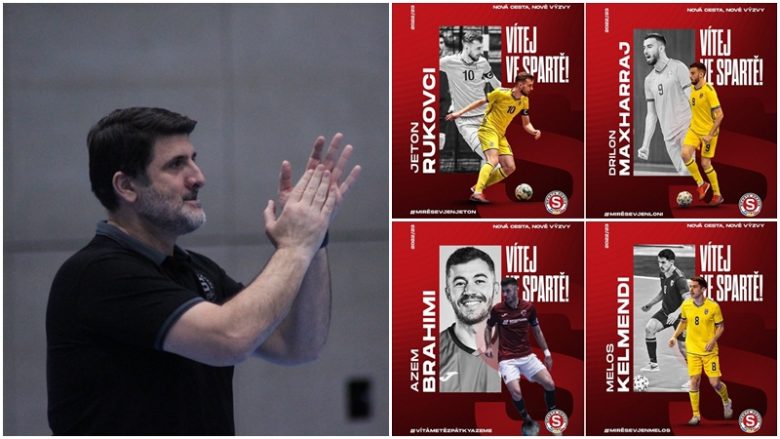 Sparta Praga në futsal flet shqip, trajneri shqiptar transferohen katër lojtarë nga Superliga e Kosovës