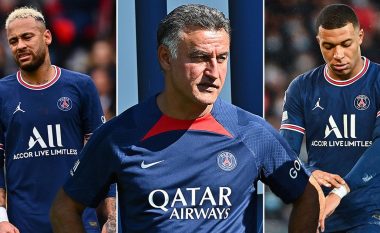 Trajneri i PSG-së, Galtier flet për marrëdhënien e vështirë midis Mbappe dhe Neymar