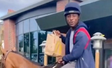Britaniku shkon me kalë tek McDonald dhe porosit 100 “copëza pule”