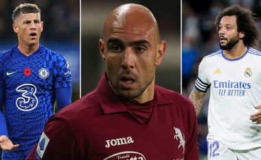 Tetë yjet e futbollit që janë të lirë dhe klubet e Ligës Premier mund t’i afrojnë në skuadrat e tyre, në listë edhe ish-yjet e Chelseat