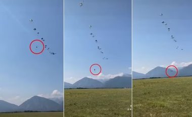 Nuk i hapet parashuta, ushtari amerikan filloi të bie me shpejtësi si raketë – në çastin e fundit e hap parashutën rezervë