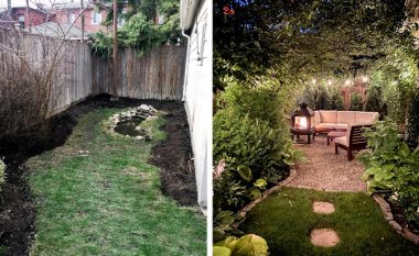 Dhjetë rastet kur njerëzit bënë një ndryshim drastik në kopshtet e tyre