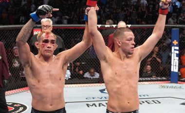 Natë fantastike në UFC 279, Diaz e mposht Fergusonin, derisa Chimaev tregohet i pamëshirshëm për Holland