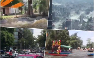 Pasojat e tërmetit 7.4 shkallë të Rihterit që goditi Meksikën, gjithçka dridhet – nga veturat e deri ndërtesat shumëkatëshe